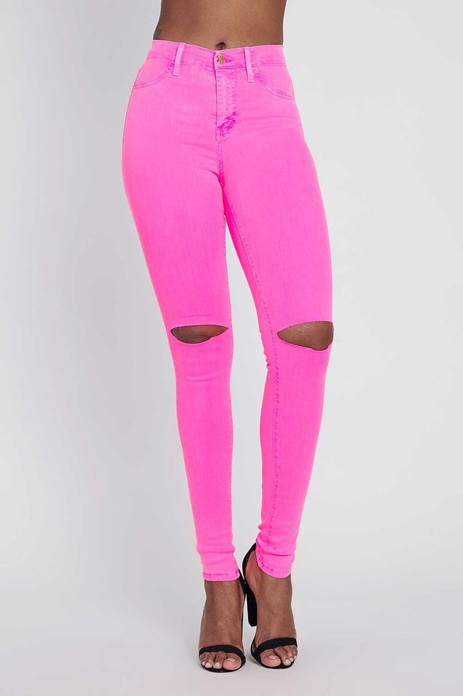 
                  
                    Load image into Gallery viewer, Hot Pink Barbie Jeans
                  
                